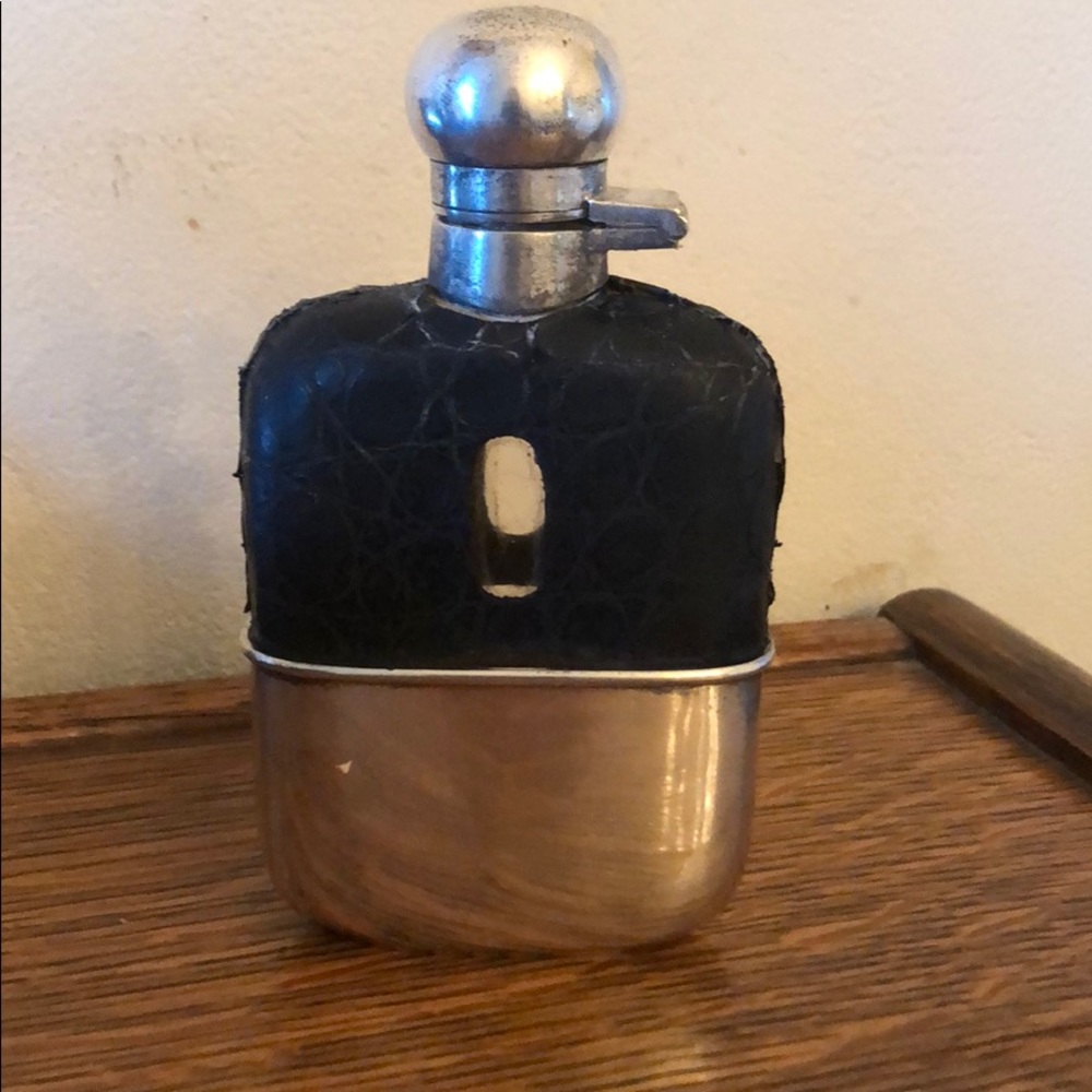 Antique Whiskey Flask